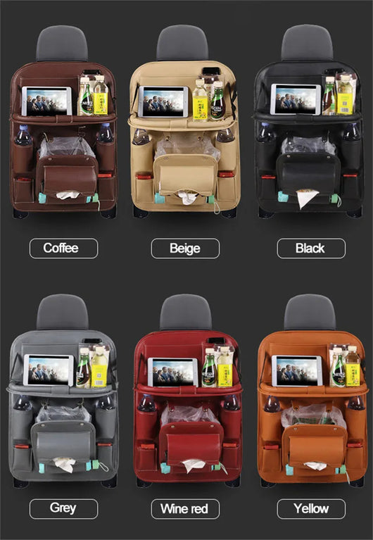 Organizador de Asiento Trasero para Auto - Bolsa Multifunción Impermeable - Image 26