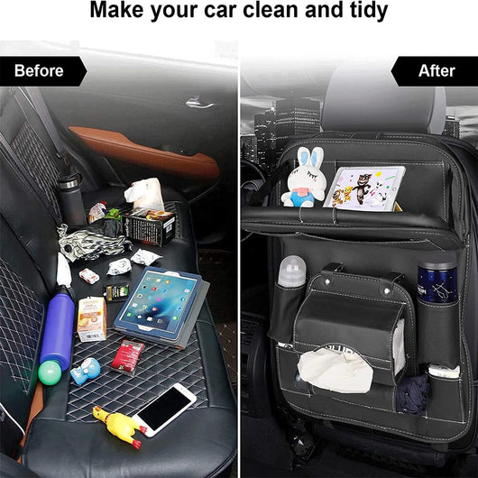 Organizador de Asiento Trasero para Auto - Bolsa Multifunción Impermeable - Image 32