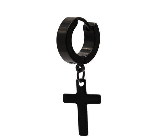 Aretes Cruz de Acero Titanio para Hombre - Diseño Minimalista Duradero - Image 12