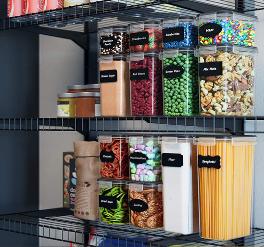 Set de 24 Contenedores Organizadores para Refrigerador y Despensa - Image 24