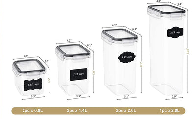 Set de 24 Contenedores Organizadores para Refrigerador y Despensa - Image 25