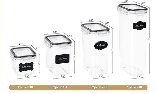 Set de 24 Contenedores Organizadores para Refrigerador y Despensa - Image 25