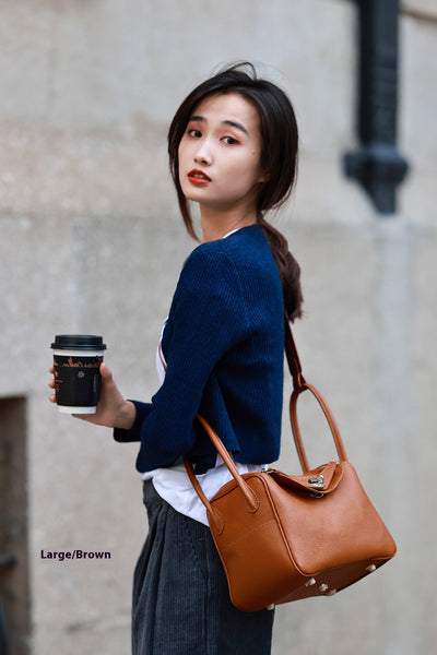 Bolsa Crossbody Tejida de Cuero Auténtico - Diseño Artesanal - Image 37
