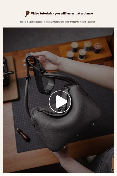 Bolsa Crossbody Tejida de Cuero Auténtico - Diseño Artesanal - Image 51