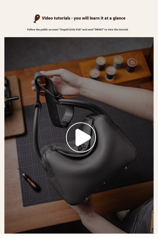 Bolsa Crossbody Tejida de Cuero Auténtico - Diseño Artesanal - Image 51