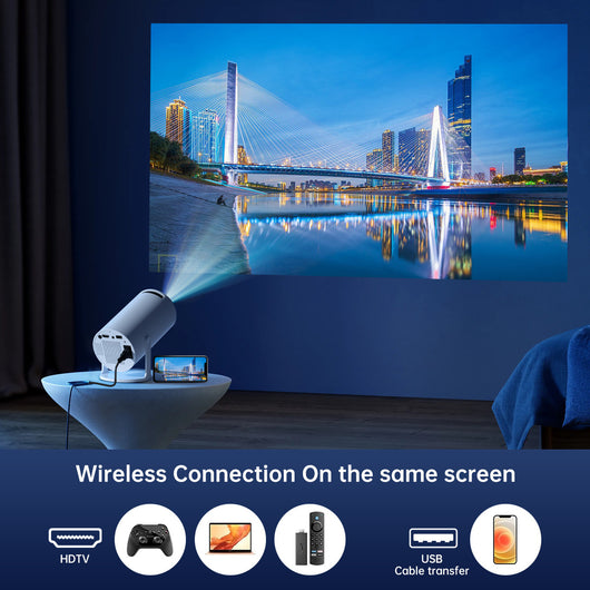 Proyector Portátil 4K WiFi 5G Android 11 - Cine en Casa y Exterior - Image 15