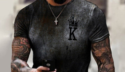Playera Estilo Urbano con Diseño 3D para Hombre - Image 12