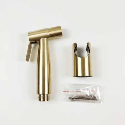 Conjunto Bidet con Pistola de Agua Acero Inoxidable Negro y Dorado - Image 29