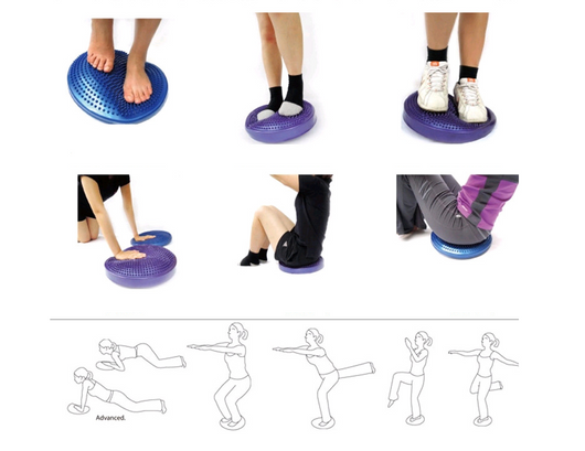 Tabla de Equilibrio con Balín Masajeador para Yoga y Fitness - Image 17