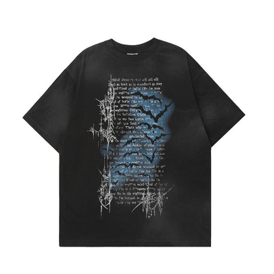 Playera Hombre Estampado Murciélago Dark Bat - Image 26