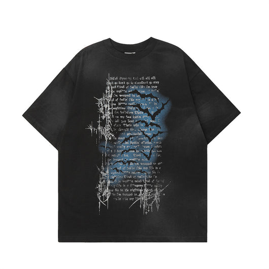 Playera Hombre Estampado Murciélago Dark Bat - Image 26