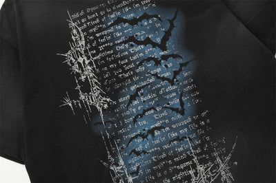 Playera Hombre Estampado Murciélago Dark Bat - Image 27
