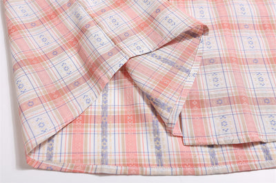 Camisa a Cuadros Manga Corta Unisex - Image 19