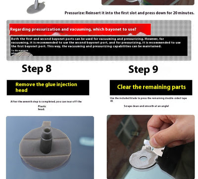 Kit Reparador de Parabrisas Automotriz - Image 20