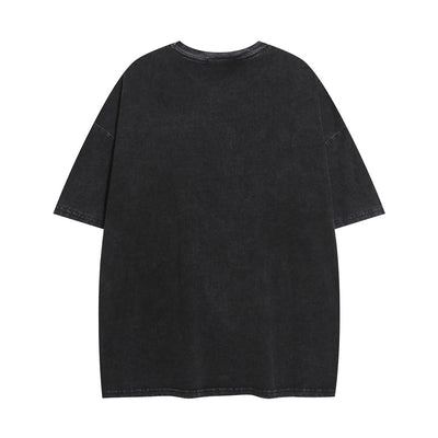 Camiseta Punk con Estampado de Letras para Hombre - Image 24
