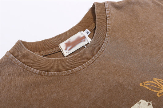 Camiseta Punk con Estampado de Letras para Hombre - Image 25