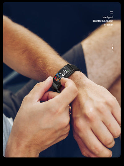 Pulsera Audífono Inteligente Bluetooth Resistente al Agua K13 - Image 14