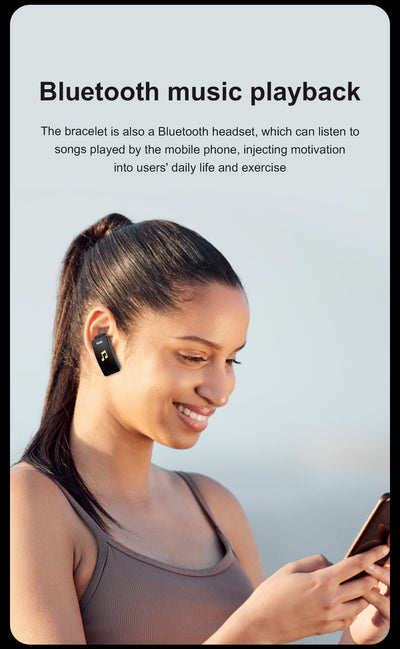 Pulsera Audífono Inteligente Bluetooth Resistente al Agua K13 - Image 23