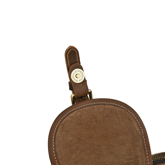 Bolso Pecho Cuero Retro Multifuncional Estilo Motociclista - Image 15