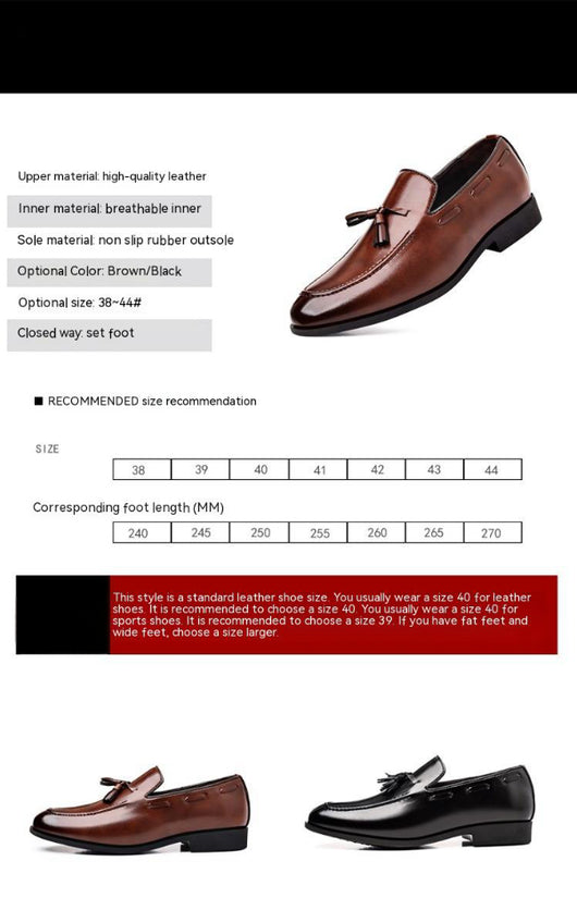 Zapatos de Cuero para Hombre con Tacón Bajo - Colección Ejecutiva - Image 17