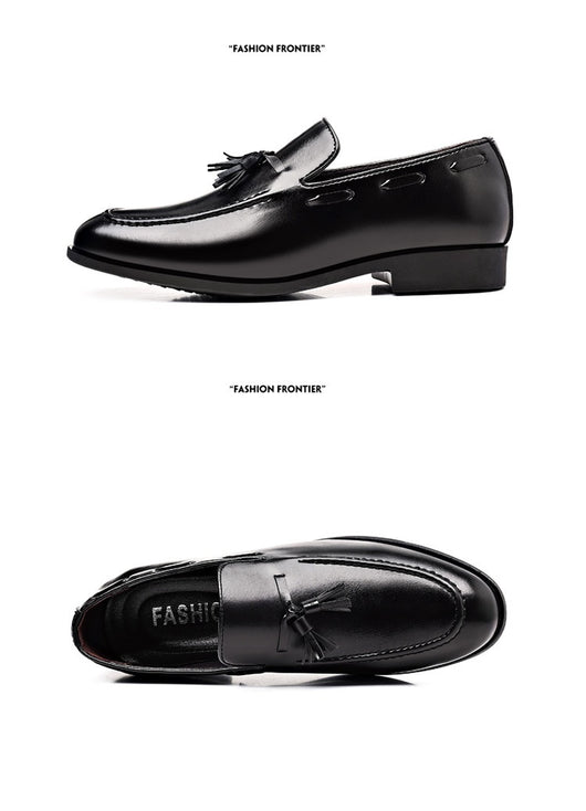 Zapatos de Cuero para Hombre con Tacón Bajo - Colección Ejecutiva - Image 25