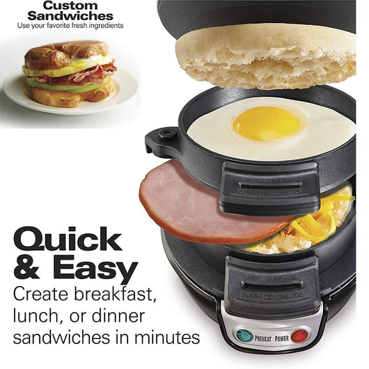 Máquina Multifuncional para Desayuno: Sandwichera, Cocinador de Huevos y Waflera - Image 10