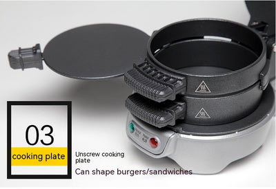 Máquina Multifuncional para Desayuno: Sandwichera, Cocinador de Huevos y Waflera - Image 21