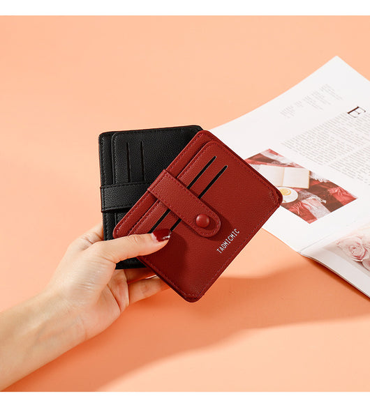 Cartera Compacta para Licencia de Conducir en Cuero PU - Image 10