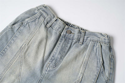 Pantalones Cargo Holgados de Algodón Puro con Drapeado Fluido - Image 14