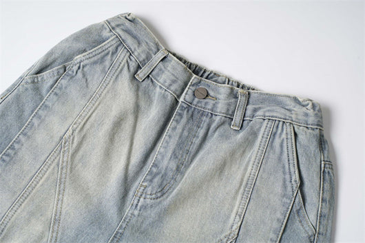 Pantalones Cargo Holgados de Algodón Puro con Drapeado Fluido - Image 14