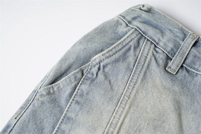 Pantalones Cargo Holgados de Algodón Puro con Drapeado Fluido - Image 20