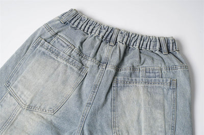 Pantalones Cargo Holgados de Algodón Puro con Drapeado Fluido - Image 25