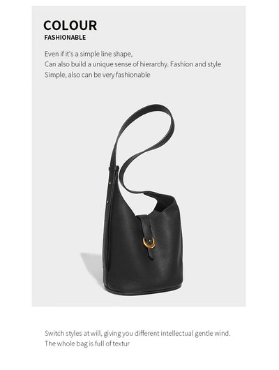Bolso de Cuero Genuino con Asa de Hombro - Image 42