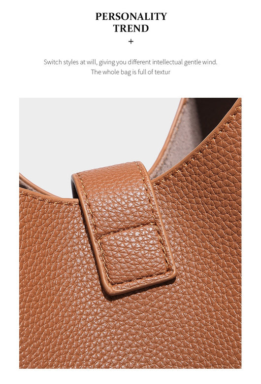 Bolso de Cuero Genuino con Asa de Hombro - Image 52