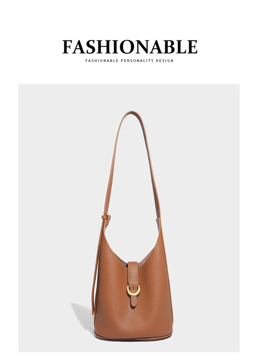 Bolso de Cuero Genuino con Asa de Hombro - Image 68