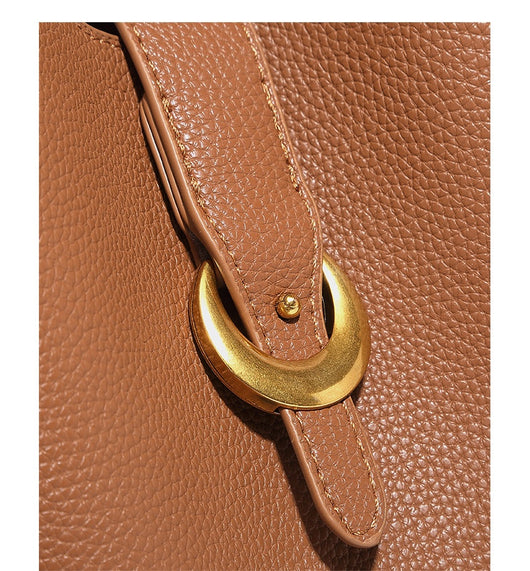 Bolso de Cuero Genuino con Asa de Hombro - Image 72