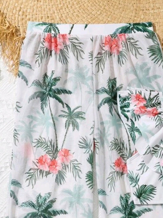 Traje de Baño Infantil Tres Piezas con Falda Volante - Image 26