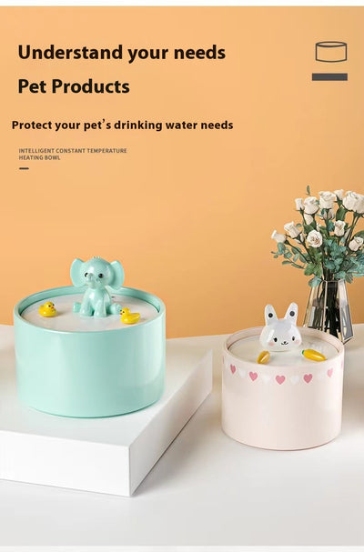 Dispensador Automático de Agua para Mascotas Diseño Elefante - Image 7