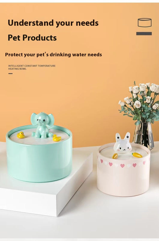 Dispensador Automático de Agua para Mascotas Diseño Elefante - Image 7