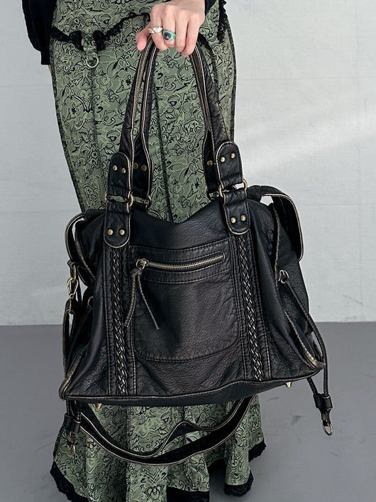 Bolso Retro para Moto Mujer - Gran Capacidad - Image 29