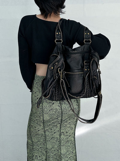 Bolso Retro para Moto Mujer - Gran Capacidad - Image 31
