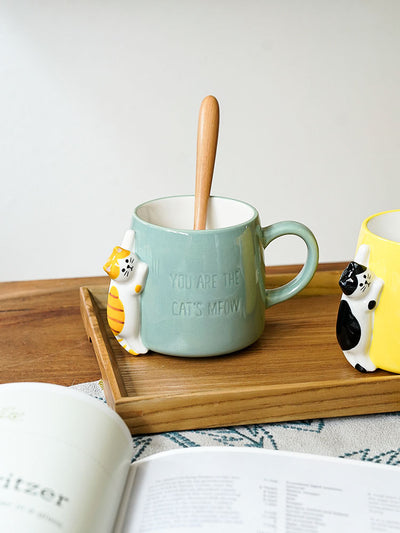 Taza Gato Blanco y Negro - Diseño Pata de Gatito - Image 16