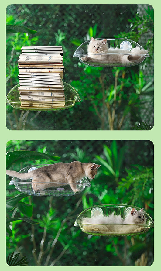 Hamaca Colgante para Gatos con Ventosa - Cama Elevada para Ventana y Balcón - Image 13