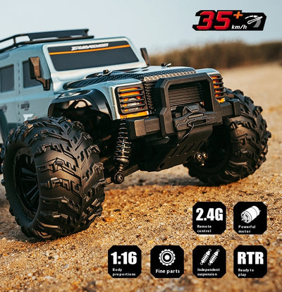 Auto de Carreras Todoterreno con Control Remoto 4x4 de Alta Velocidad - Image 38