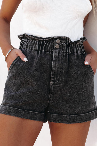 Shorts Talle Alto Lavados para Mujer - Versátiles y Modernos - Image 17