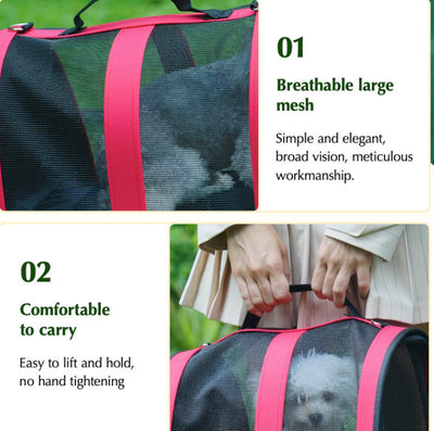 Bolsa Transportadora Plegable para Gatos y Perros con Base Estable - Image 9