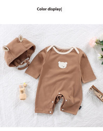 Conjunto de Mameluco y Gorro Dralon para Bebé - Abrigo Cálido de Dos Piezas - Image 21