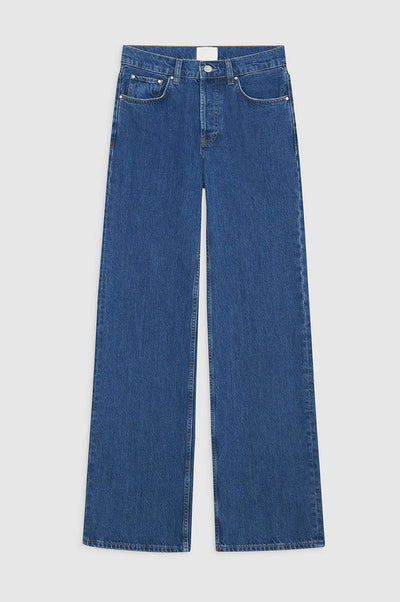 Jeans Rectos de Cintura Media 100% Algodón con Stretch - Image 11