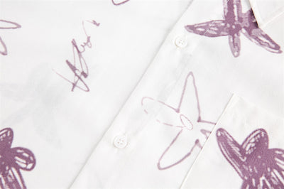 Camisa Estampada con Estrella de Cinco Puntas para Hombre - Image 25