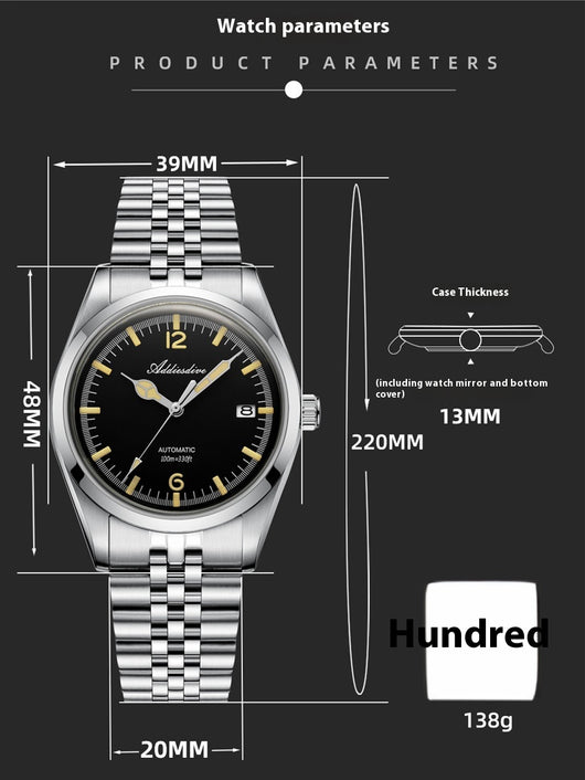 Reloj Automático de Acero Inoxidable 316L - Image 21
